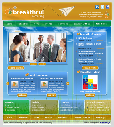 Breakthru! Consulting Website